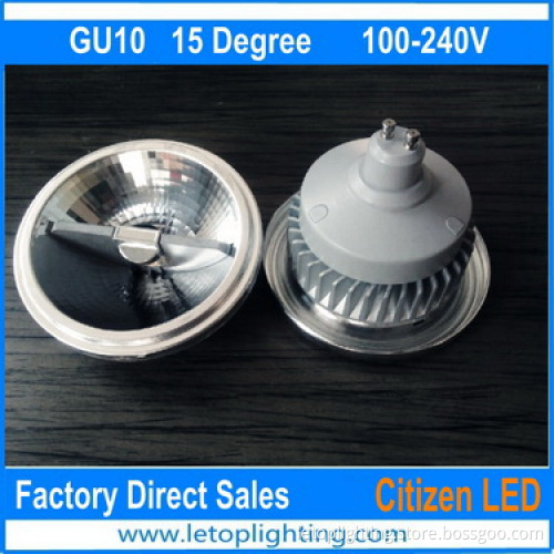 Hot sales Super warm white 15W Citizen AR111 Led light